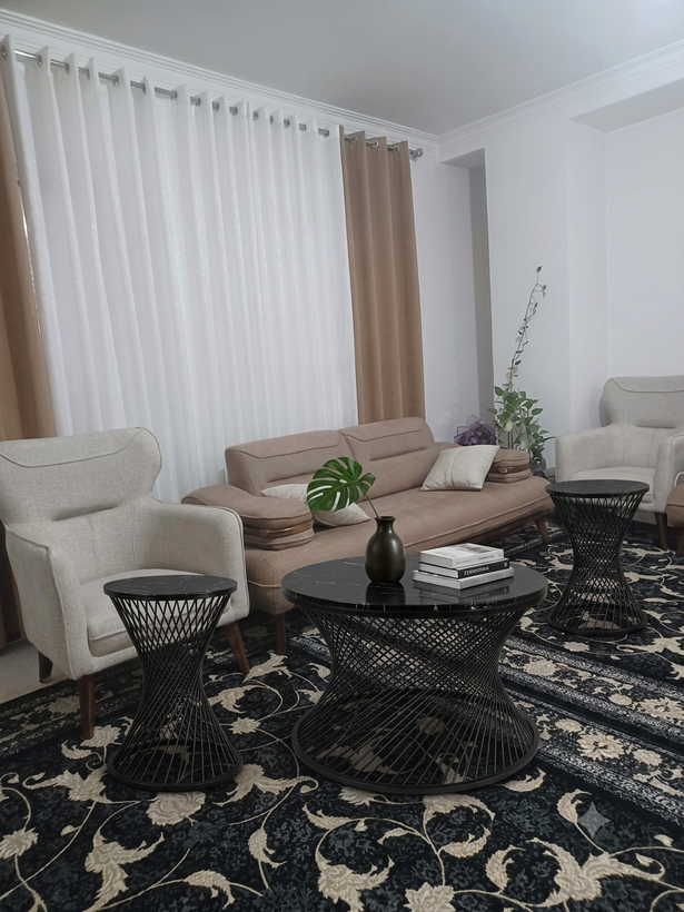 ست سه تیکه میز عسلی فلزی مدرن